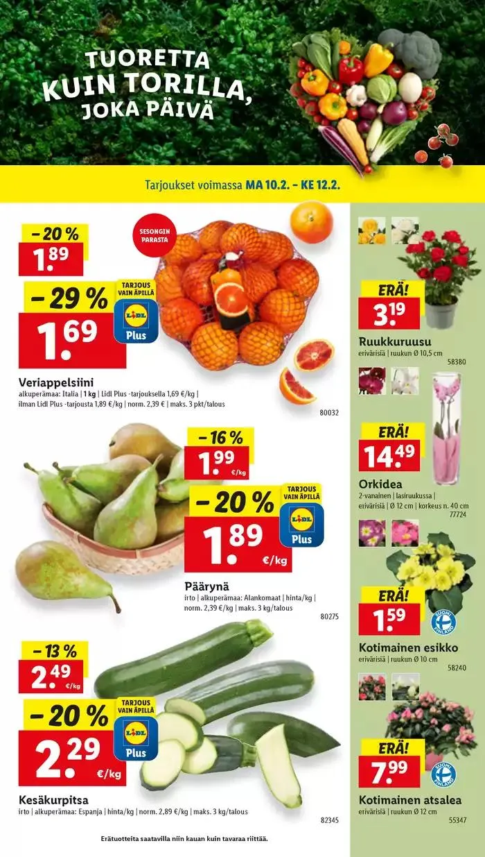 Lidl tarjoukset voimassa alkaen 3. helmikuuta - 12. helmikuuta 2025 - Tarjouslehti sivu 21