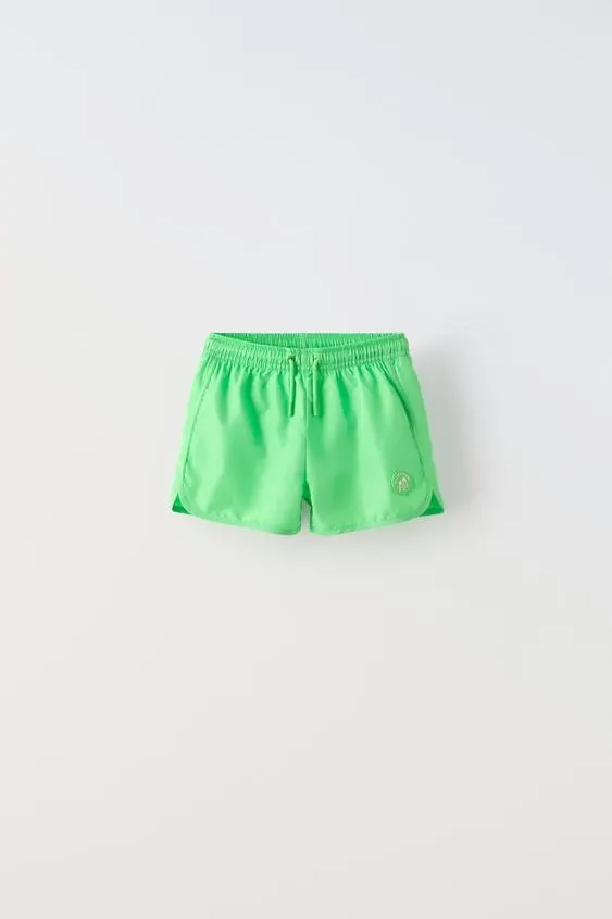 6-14 YEARS/ QUICK-DRYING SWIM SHORTS