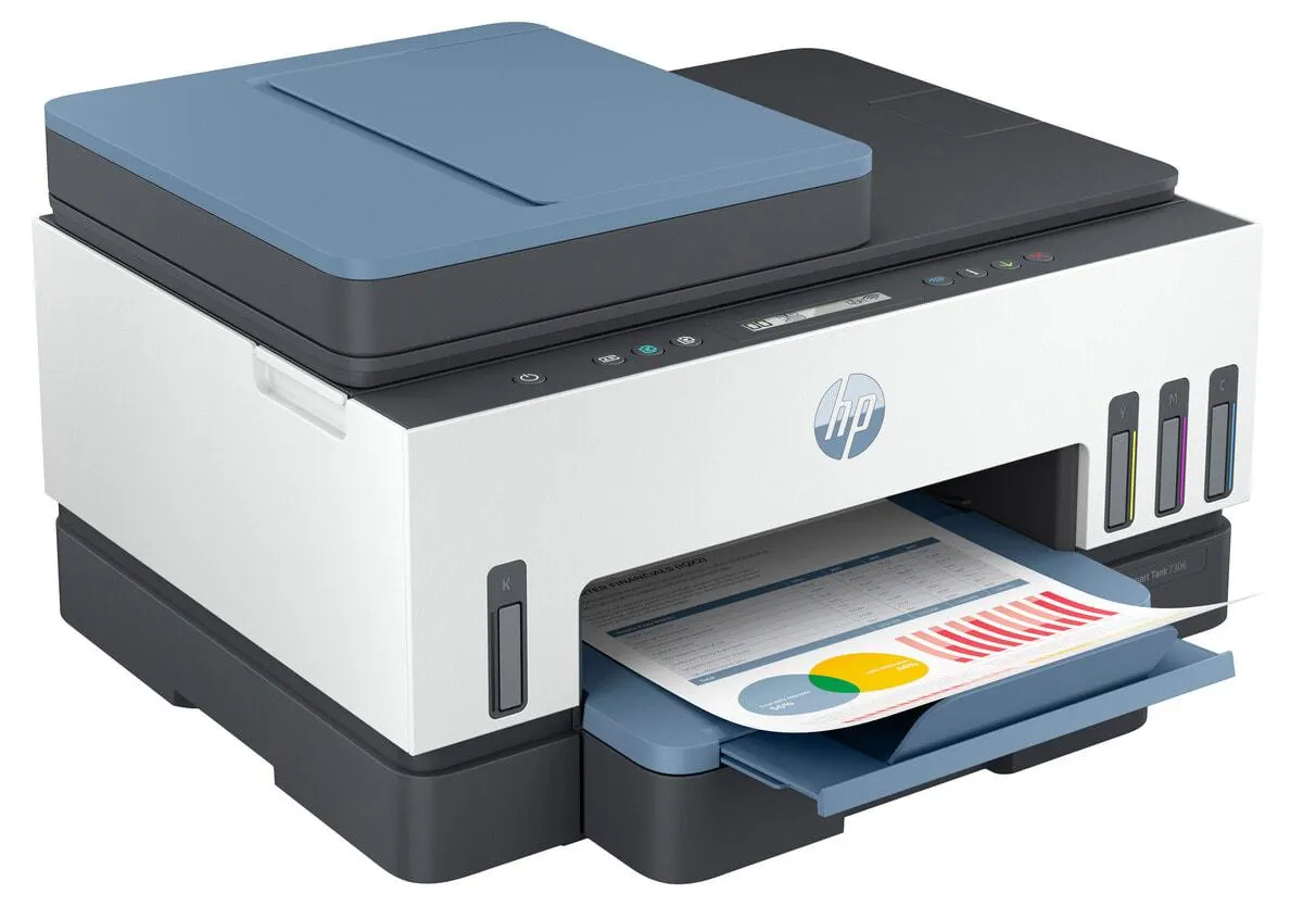 HP Smart Tank 7306 Langaton Monitoimitulostin all-in-one