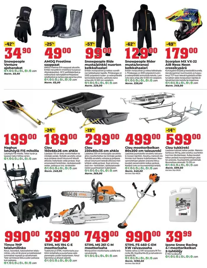 Alennukset ja kampanjat voimassa alkaen 8. tammikuuta - 15. tammikuuta 2025 - Tarjouslehti sivu 6