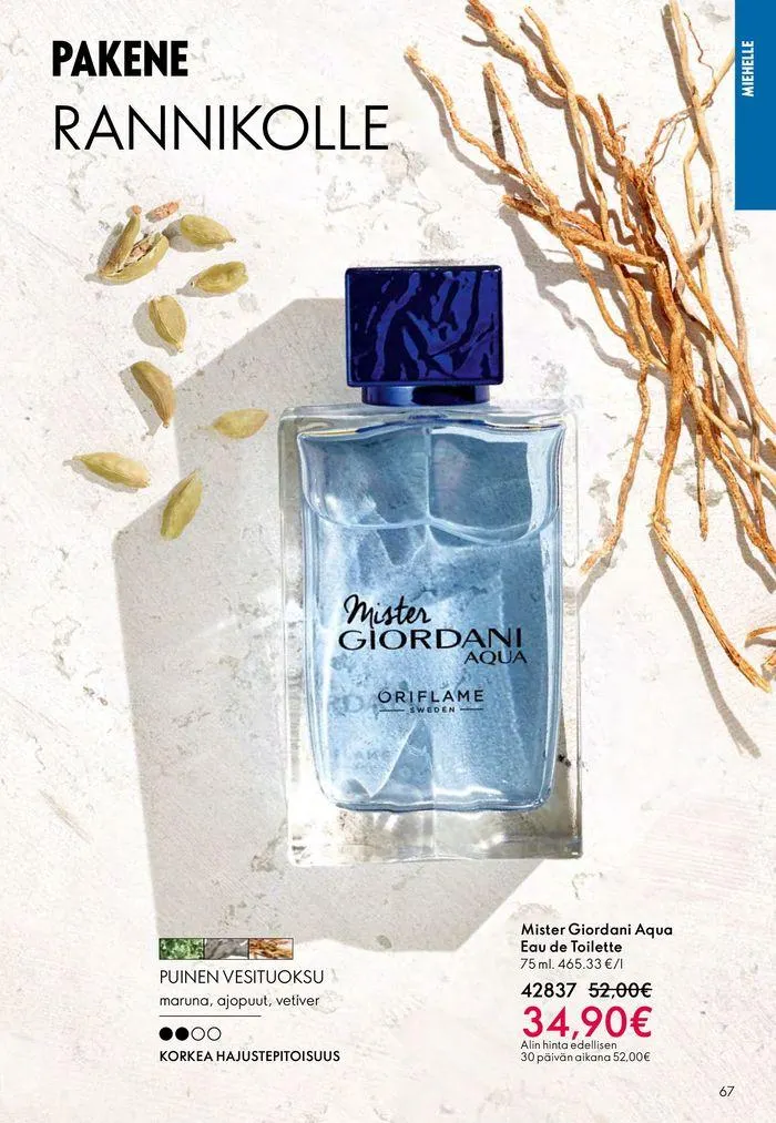 Oriflame tarjoukset voimassa alkaen 22. elokuuta - 5. syyskuuta 2024 - Tarjouslehti sivu 67