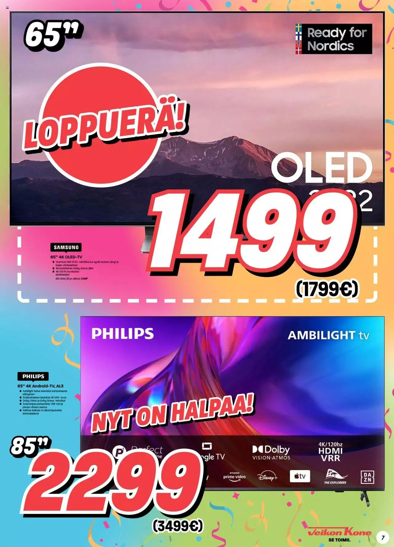 Veikon Kone tarjoukset voimassa alkaen 11. syyskuuta - 31. joulukuuta 2023 - Tarjouslehti sivu 7