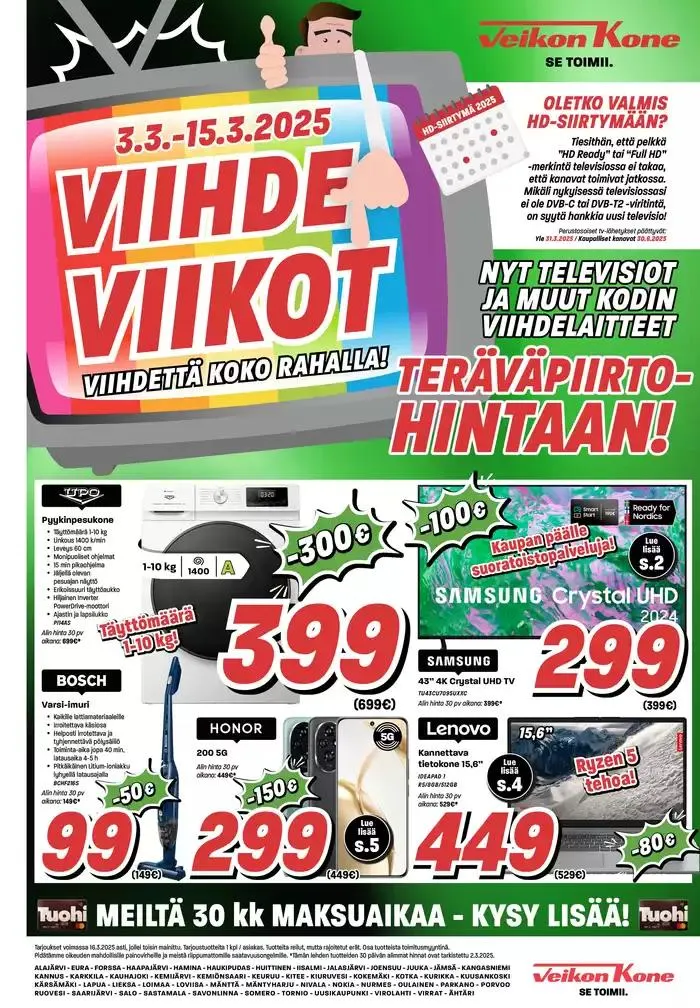 Veikon Kone tarjoukset - 1