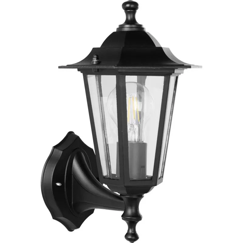 Ulkoseinävalaisin Eglo Laterna 4 E27 musta