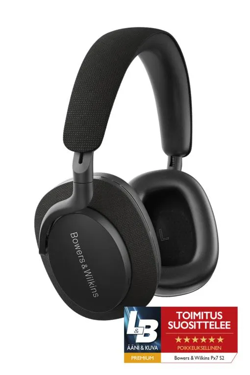 B&W PX7S2 VASTAMELUKUULOKKEET