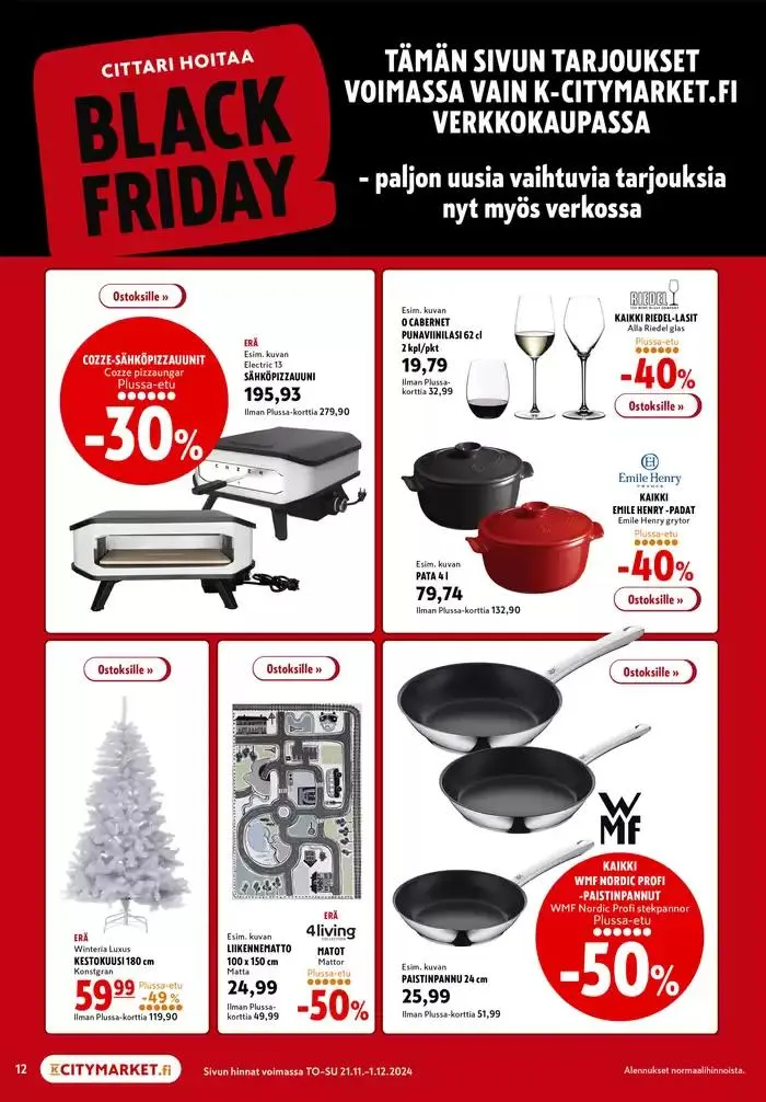K-citymarket tarjoukset voimassa alkaen 28. marraskuuta - 12. joulukuuta 2024 - Tarjouslehti sivu 3