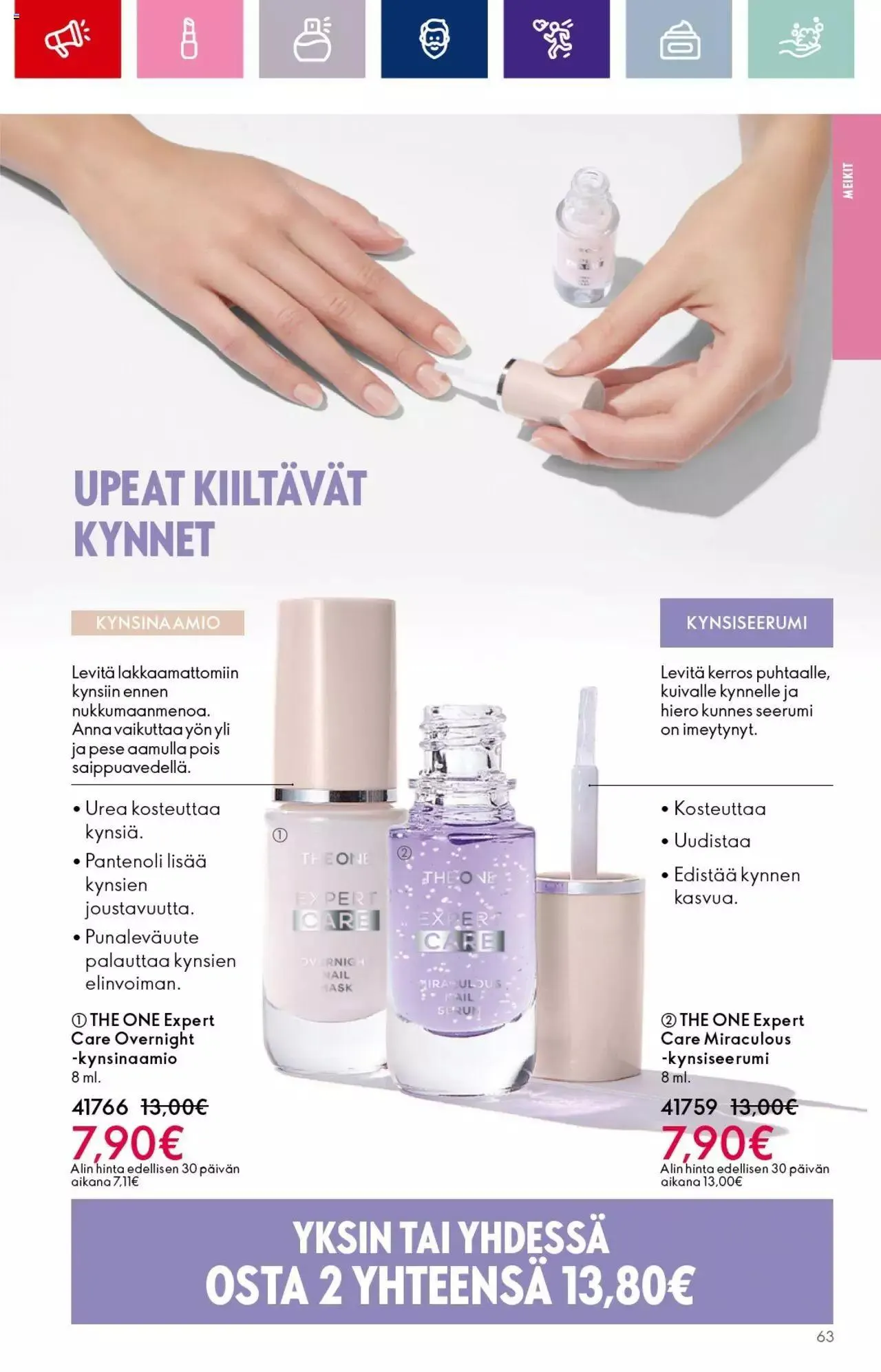 Oriflame - Esite 14 voimassa alkaen 13. syyskuuta - 3. lokakuuta 2023 - Tarjouslehti sivu 63
