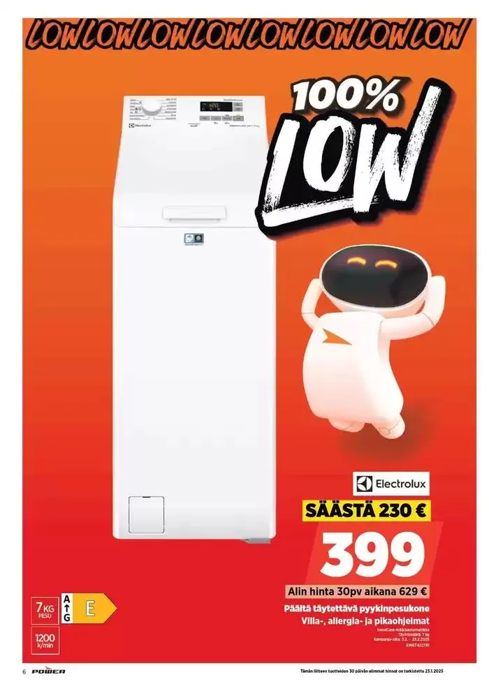 Power tarjoukset voimassa alkaen 23. joulukuuta - 9. helmikuuta 2025 - Tarjouslehti sivu 6