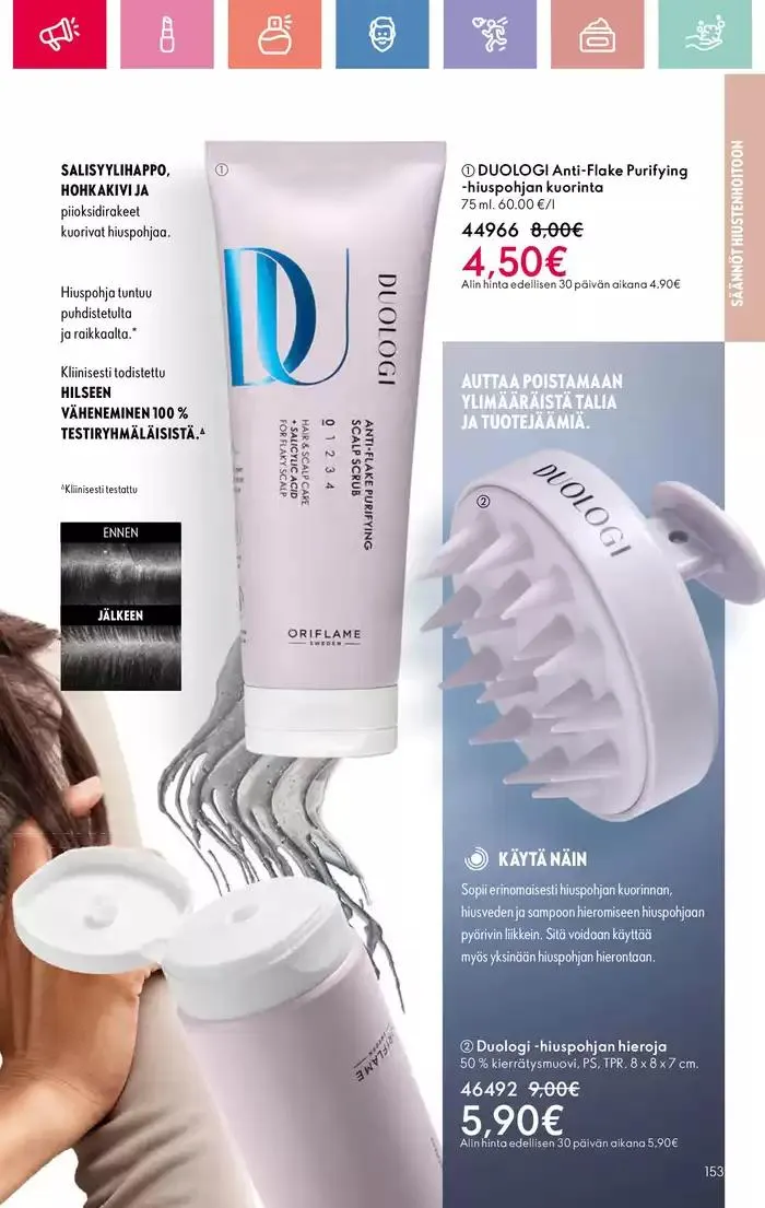 Oriflame tarjoukset voimassa alkaen 9. maaliskuuta - 29. maaliskuuta 2025 - Tarjouslehti sivu 151