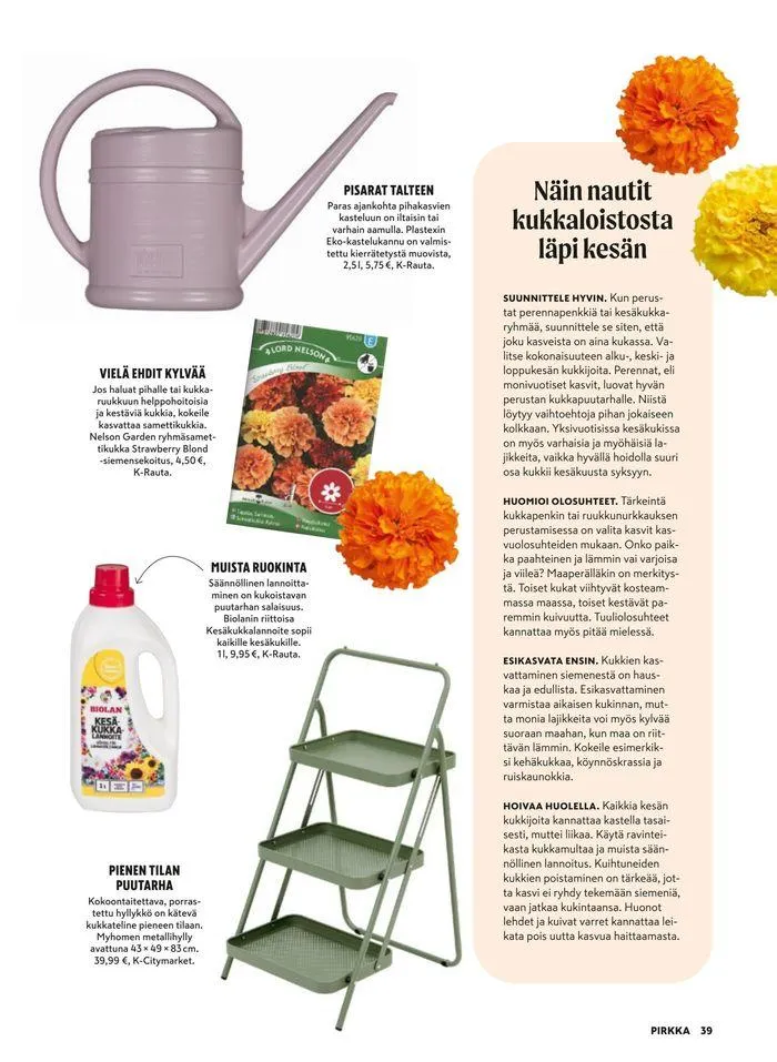 Pirkka 5/2024 voimassa alkaen 24. huhtikuuta - 31. toukokuuta 2024 - Tarjouslehti sivu 40