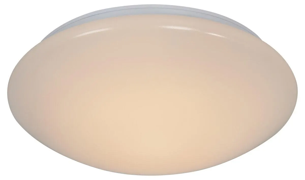 Nordlux Montone 30 LED-plafondi kylpyhuoneeseen valkoinen, 30 cm