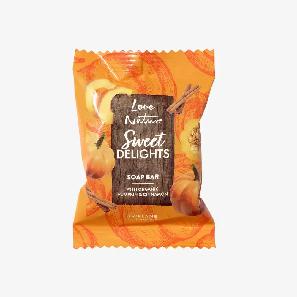 Love Nature Sweet Delights Organic Pumpkin & Cinnamon -palasaippua