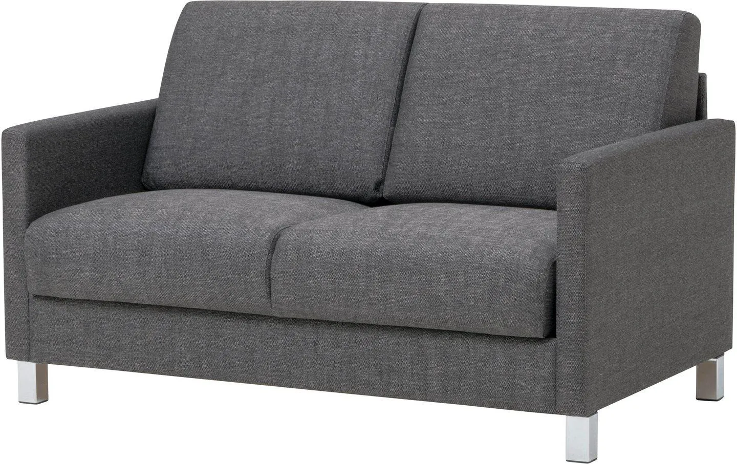 2-istuttava vuodesohva musta