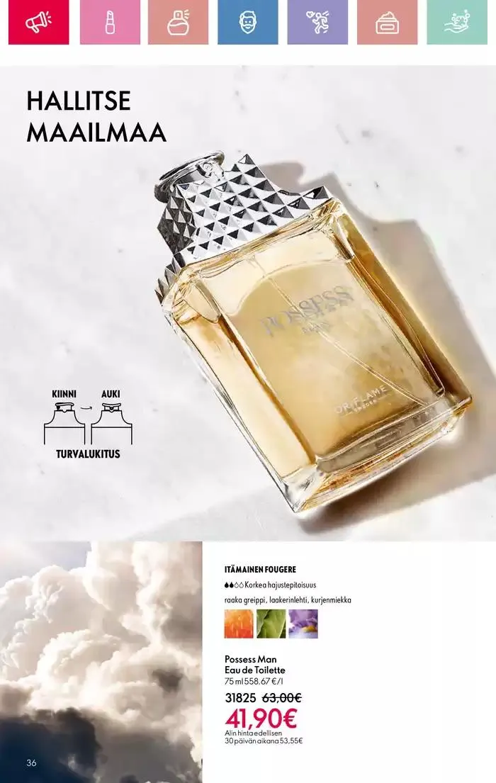 Oriflame tarjoukset voimassa alkaen 26. tammikuuta - 9. helmikuuta 2025 - Tarjouslehti sivu 36