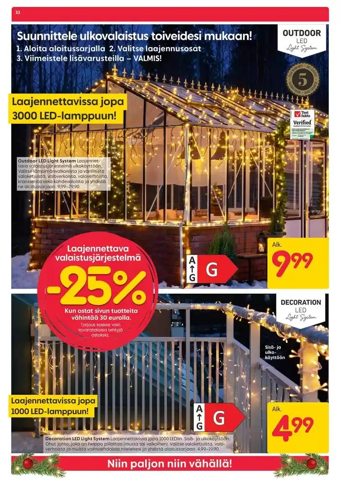 Black week voimassa alkaen 26. marraskuuta - 1. joulukuuta 2024 - Tarjouslehti sivu 32