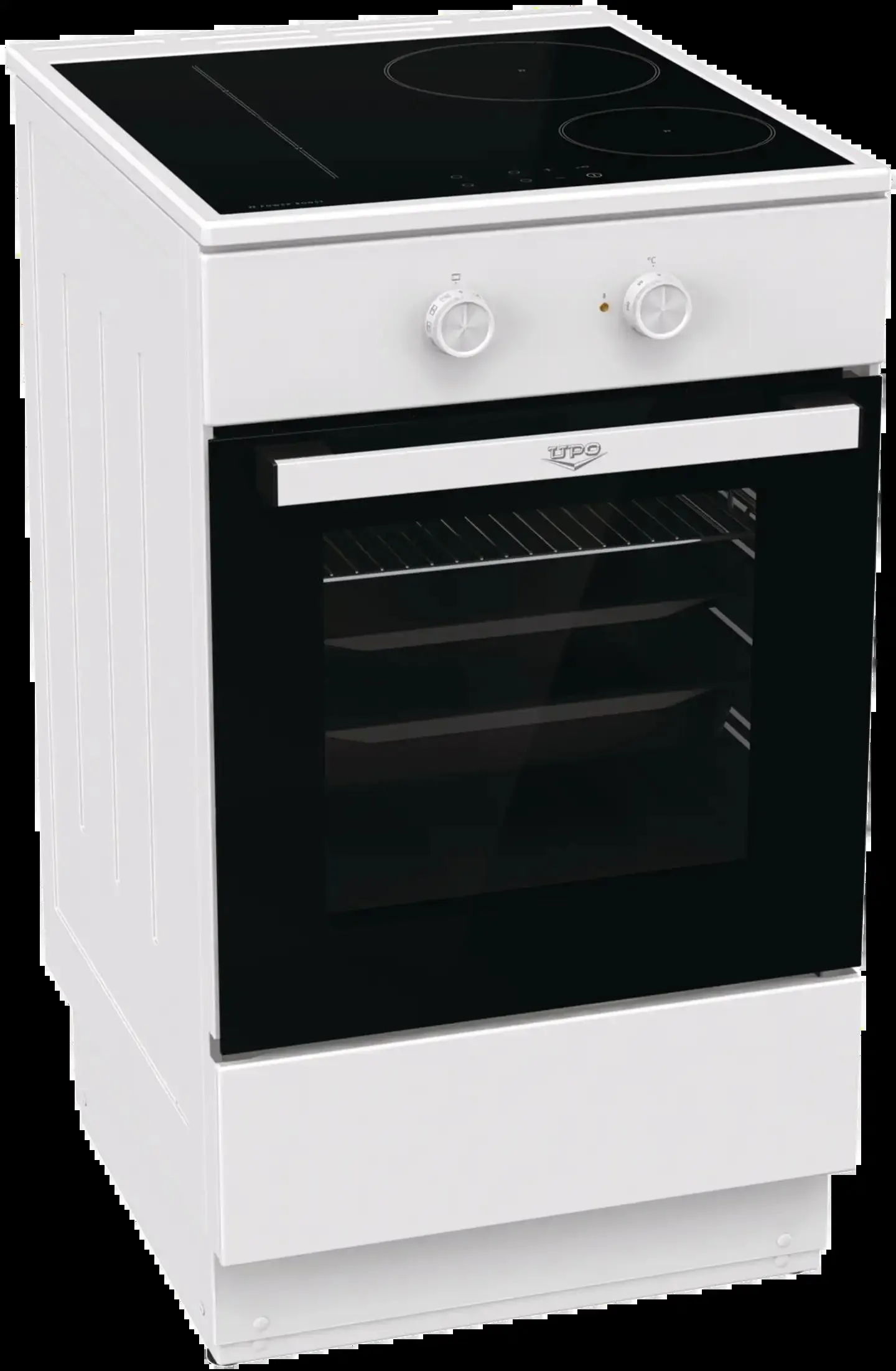 Upo 50cm leveä induktio lattialiesi UEI5A60W valkoinen