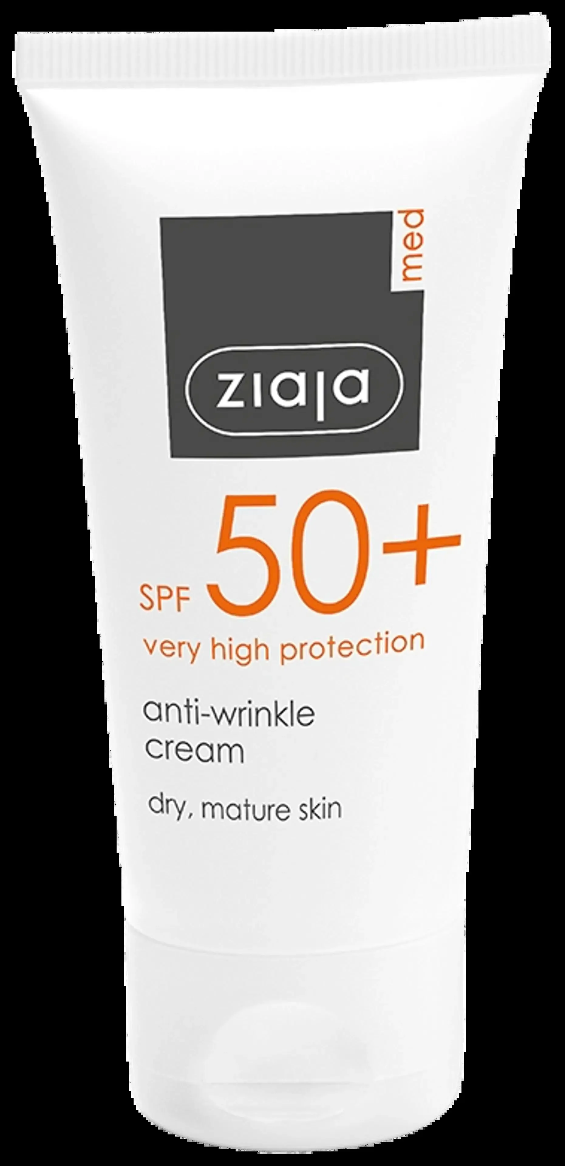Ziaja Med aurinkovoide kasvoille kiinteyttävä SPF50+ 50 ml