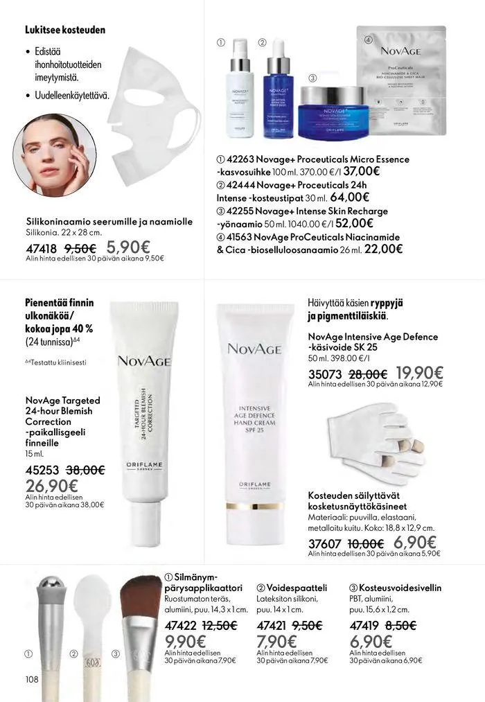 Oriflame tarjoukset voimassa alkaen 22. elokuuta - 5. syyskuuta 2024 - Tarjouslehti sivu 108