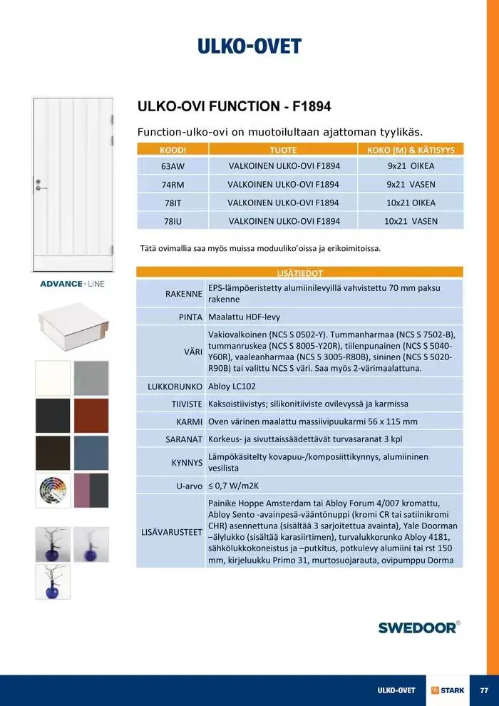 Ovivalikoima voimassa alkaen 19. marraskuuta - 31. joulukuuta 2024 - Tarjouslehti sivu 77