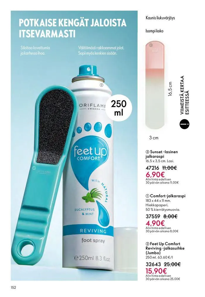 Oriflame tarjoukset voimassa alkaen 22. elokuuta - 5. syyskuuta 2024 - Tarjouslehti sivu 152