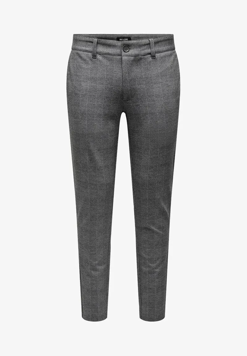 ONSMARK CHECK PANTS - Housut