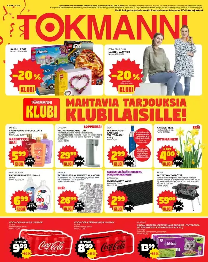 Tarjoussanomat voimassa alkaen 10. maaliskuuta - 16. maaliskuuta 2025 - Tarjouslehti sivu 1