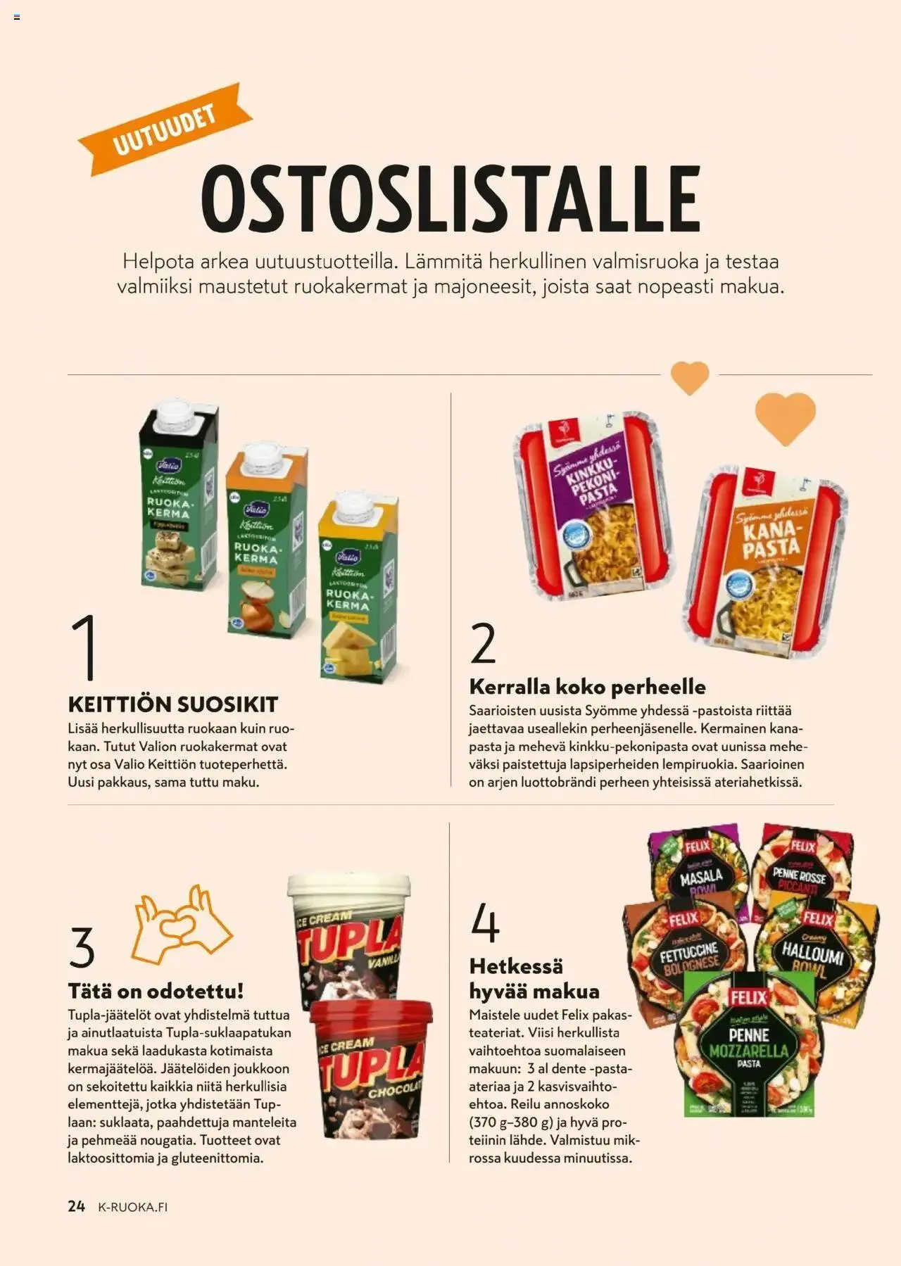 K-Market - K-Ruoka voimassa alkaen 25. syyskuuta - 26. marraskuuta 2024 - Tarjouslehti sivu 24