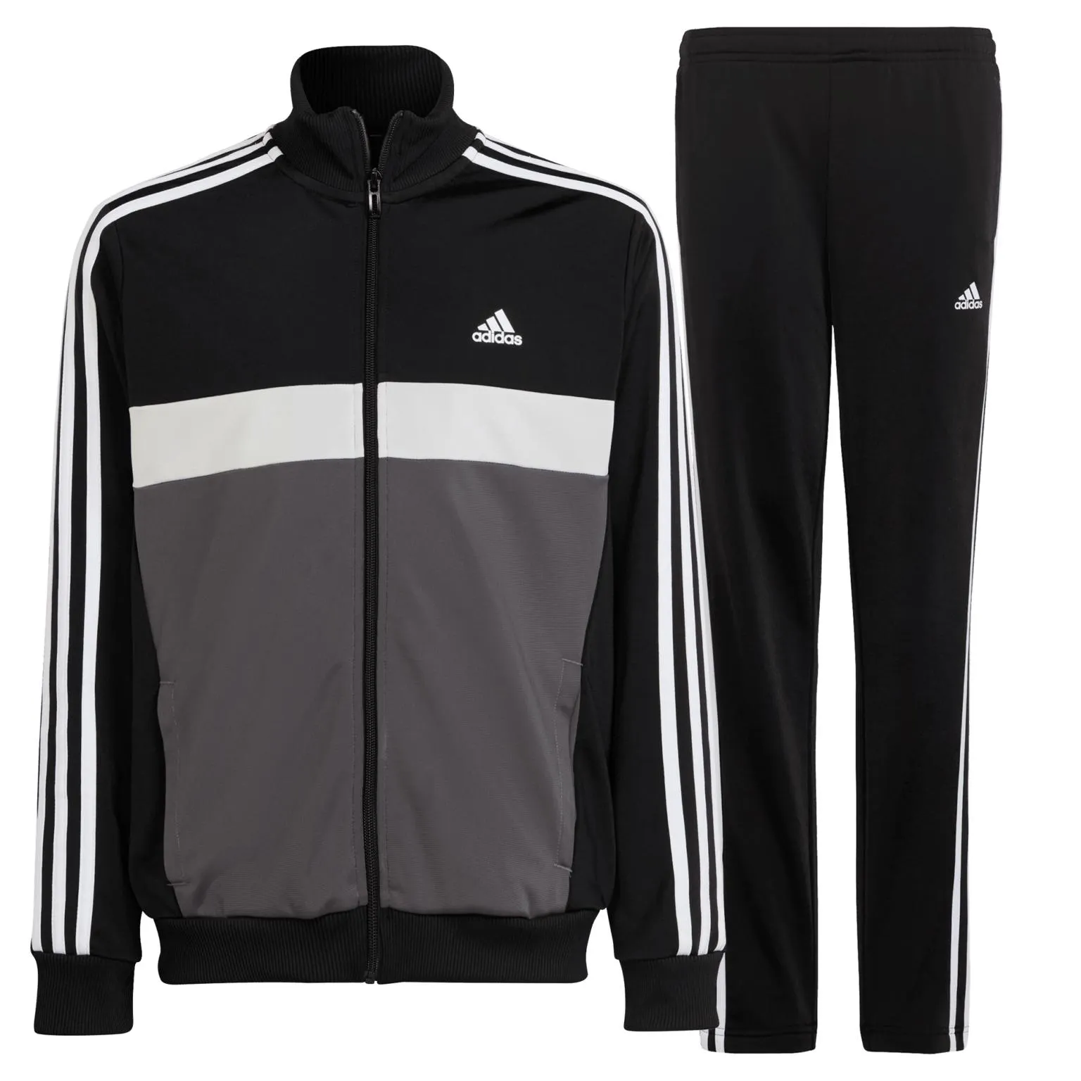 3 Stripes Tiberio FL Tracksuit, nuorten verryttelyasu