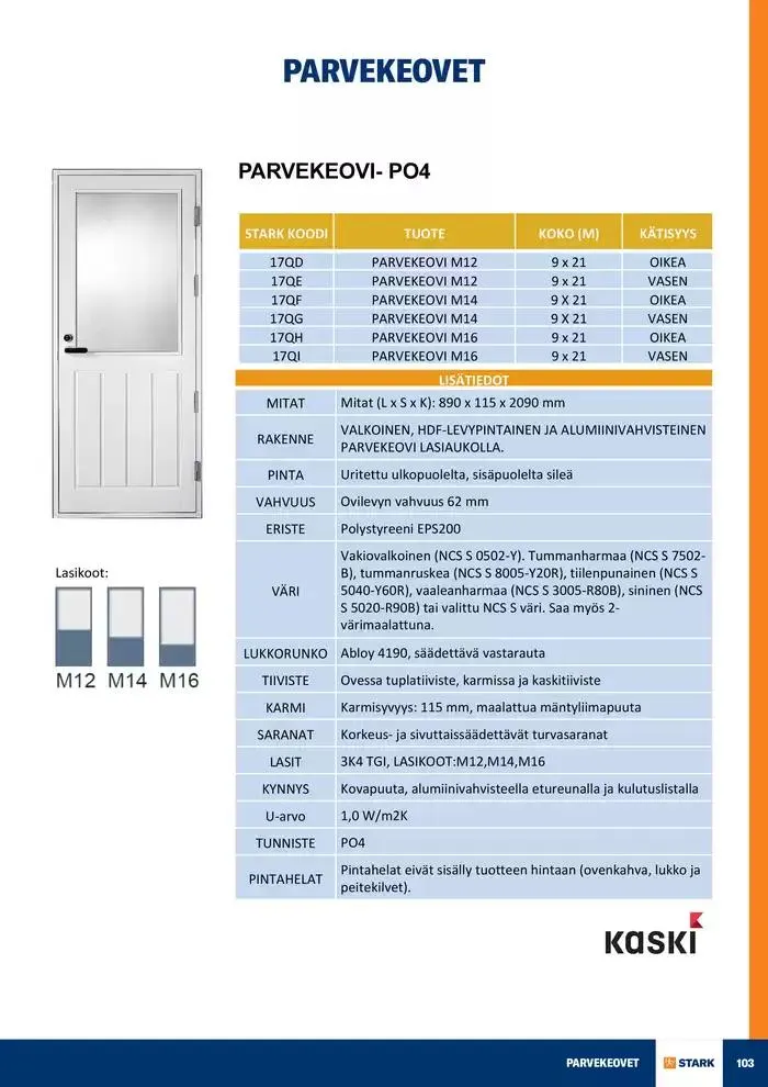 Ovivalikoima voimassa alkaen 19. marraskuuta - 31. joulukuuta 2024 - Tarjouslehti sivu 103