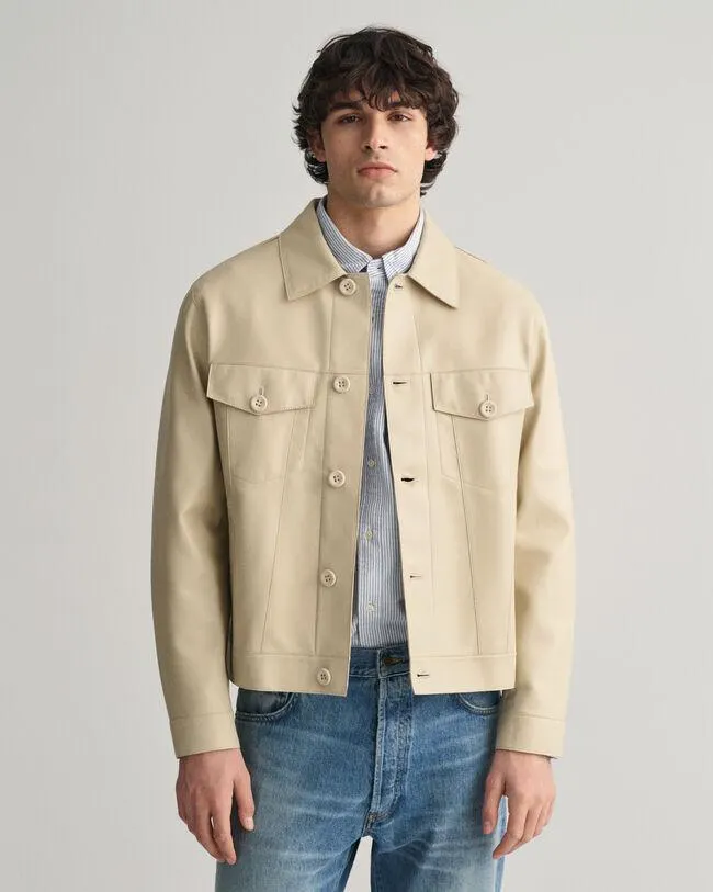 Leather Trucker Jacket