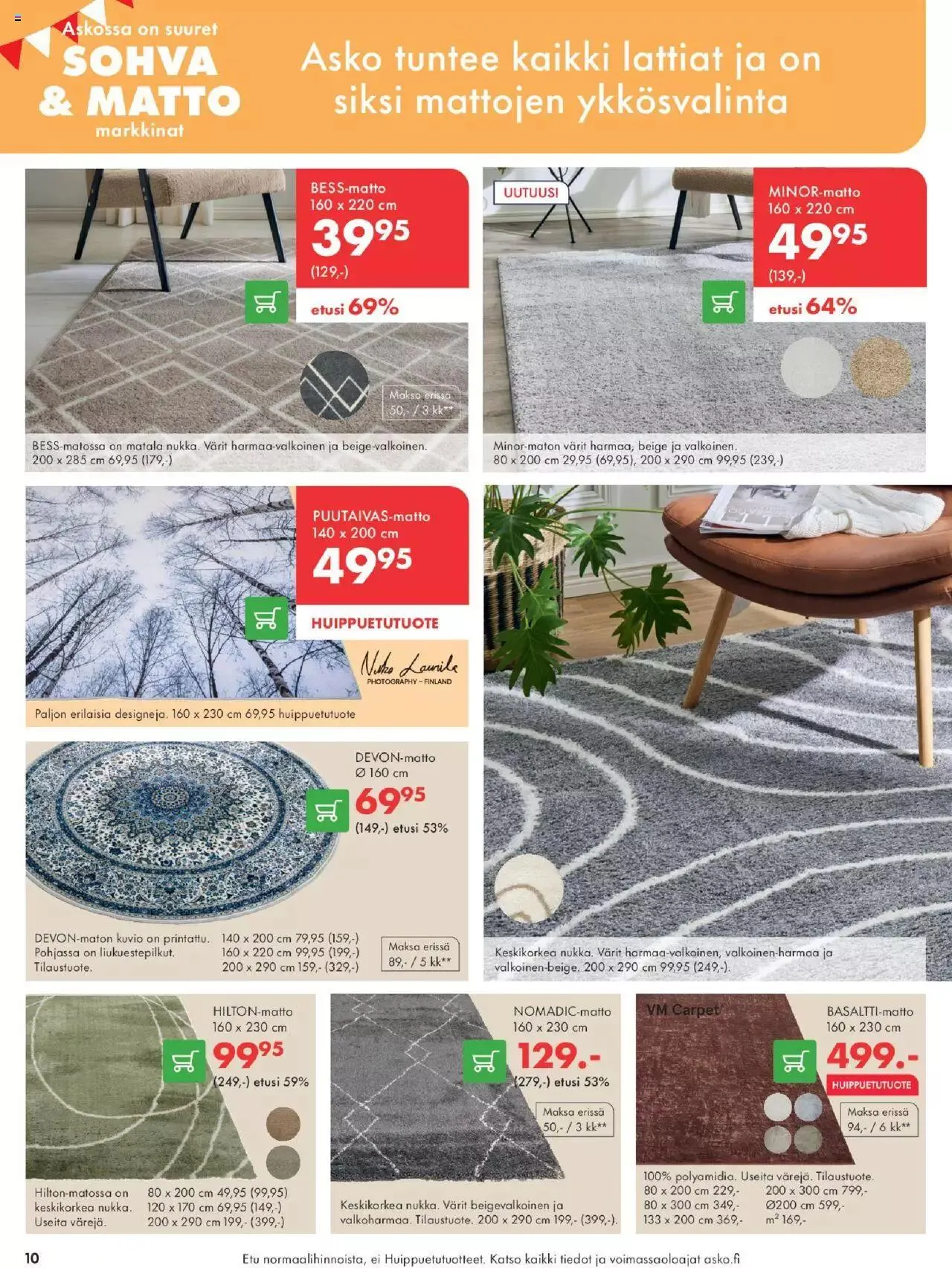 Asko tarjoukset voimassa alkaen 29. syyskuuta - 31. joulukuuta 2023 - Tarjouslehti sivu 10