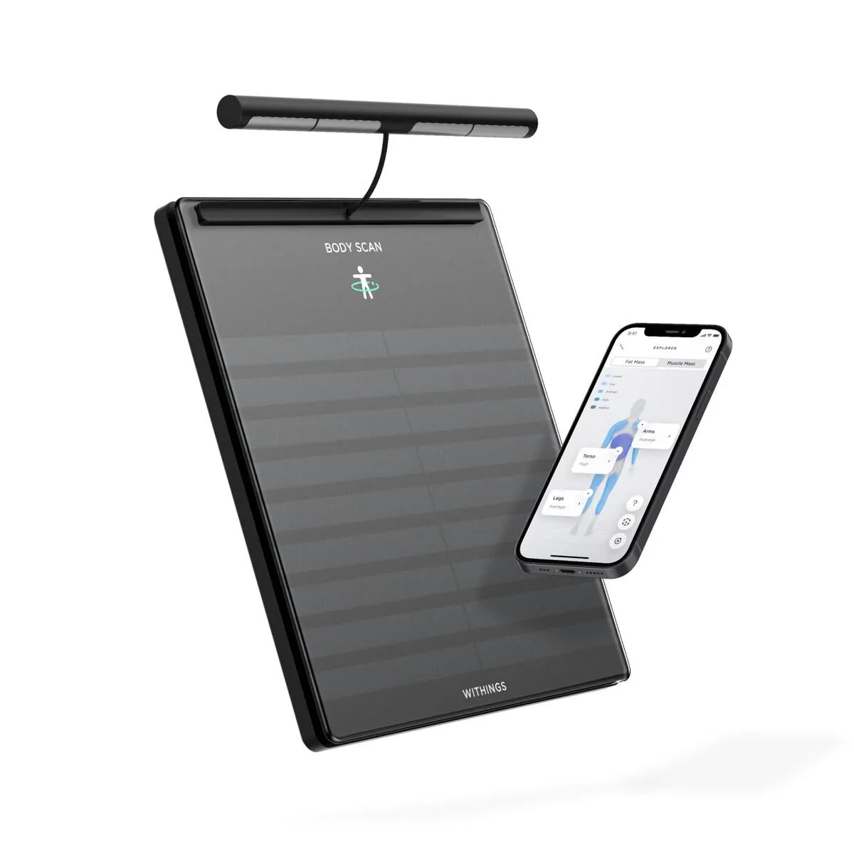 Withings Body Scan Henkilövaaka kehonanalyysi, WiFi