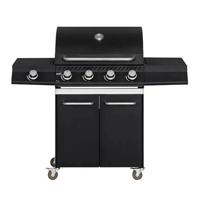 MUSTANG KAASUGRILLI NASHVILLE 4+1 MUSTA