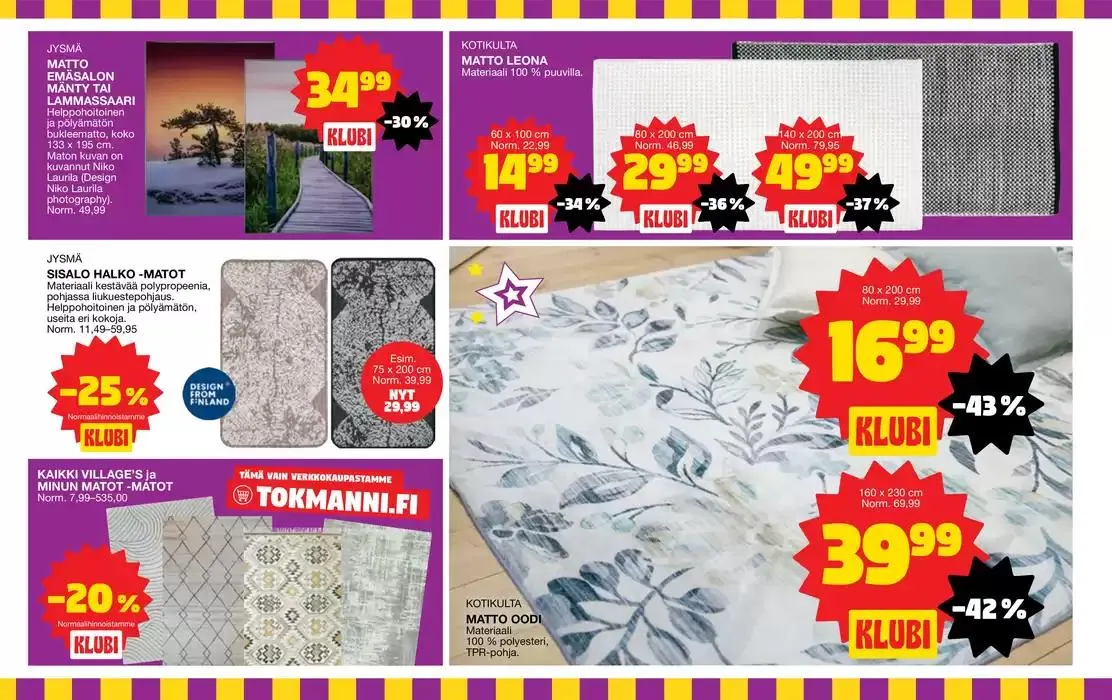 Mattoliite voimassa alkaen 10. maaliskuuta - 16. maaliskuuta 2025 - Tarjouslehti sivu 3