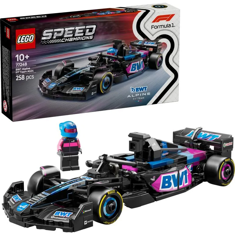 LEGO Speed Champions 77248 BWT Alpine F1® Team A524 kilpa-auto