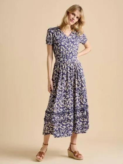 Brakeburn mekko Floating daisy Maxi