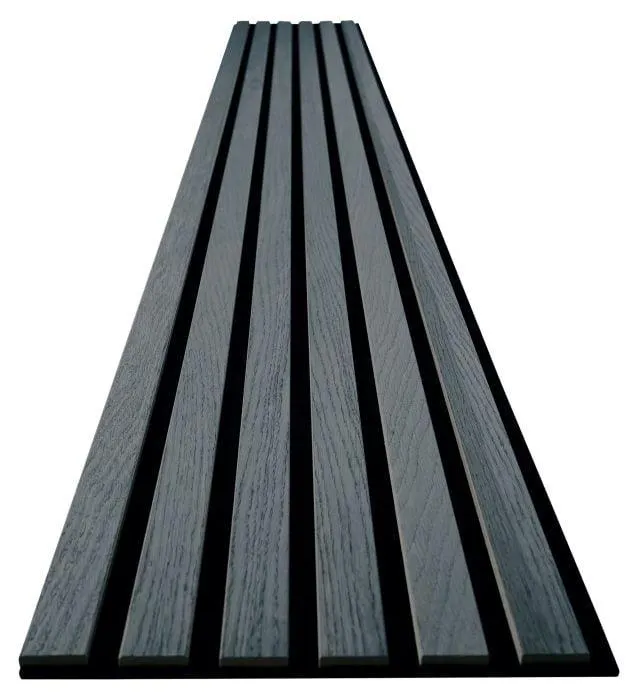 Seinäpaneeli b!design Wall Smart Plus harmaa tammi 6,1 x 300 x 2500 mm