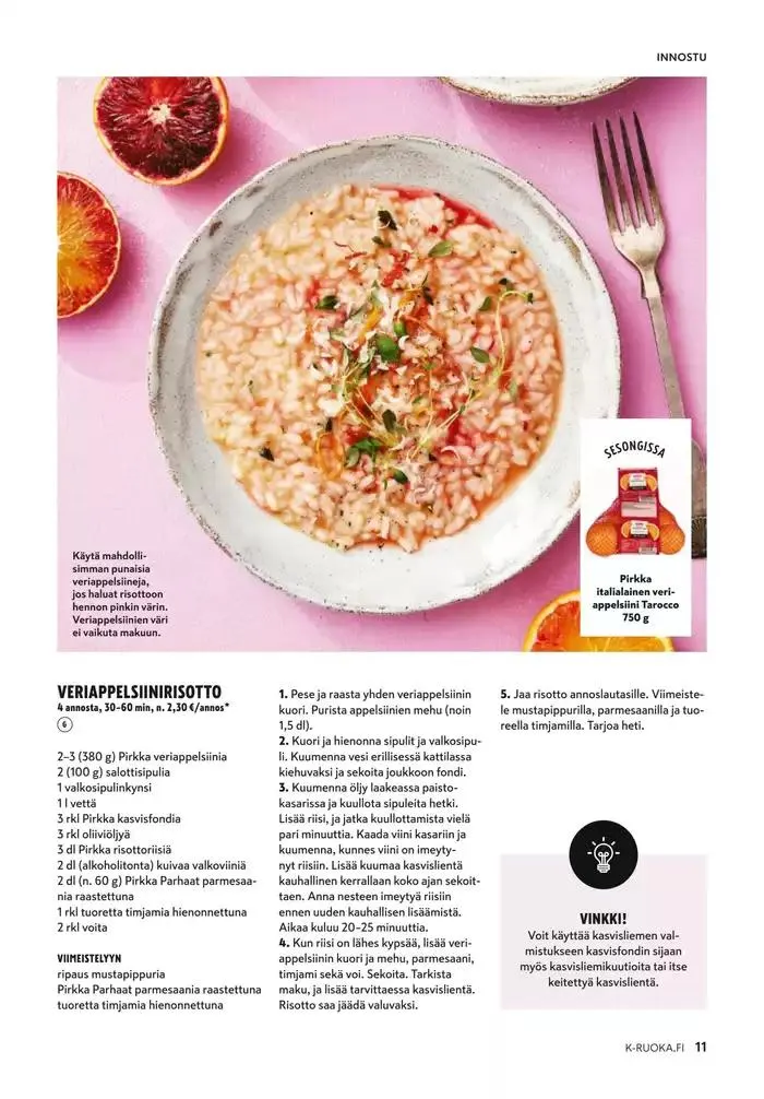 K-Ruoka 1/2025 voimassa alkaen 5. helmikuuta - 19. helmikuuta 2025 - Tarjouslehti sivu 11