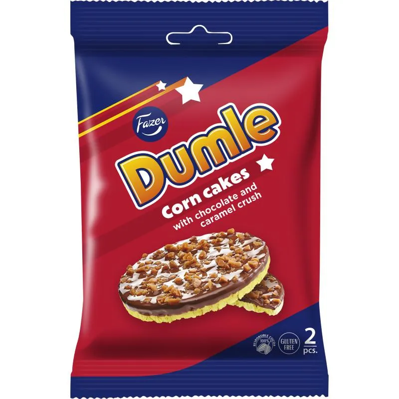 Maissikakku Fazer 2 kpl 33 g Dumle