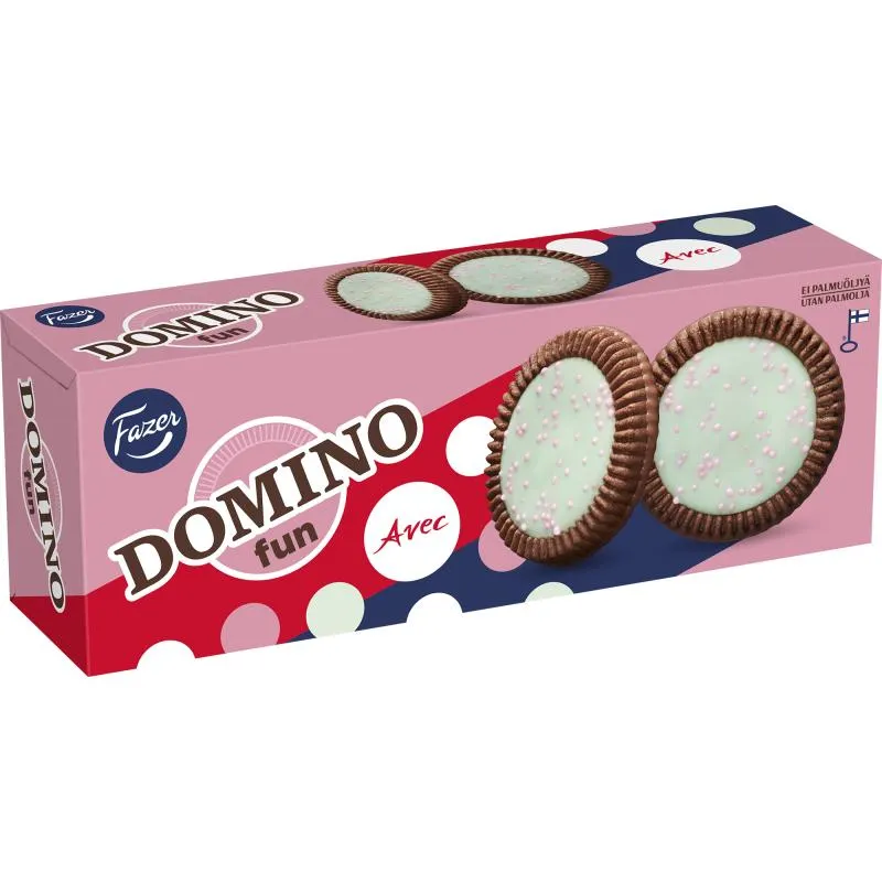 Domino-keksi Fazer 120 g Fun Avec