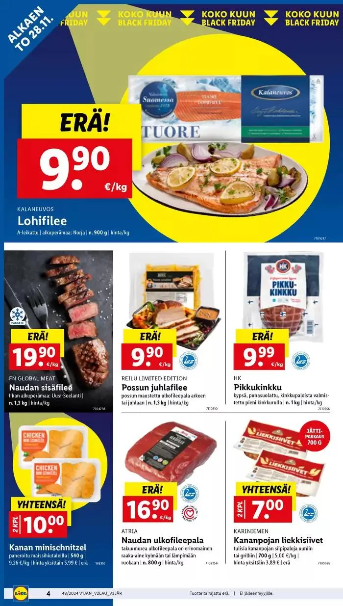Houkuttelevia erikoistarjouksia kaikille voimassa alkaen 25. marraskuuta - 3. joulukuuta 2024 - Tarjouslehti sivu 6