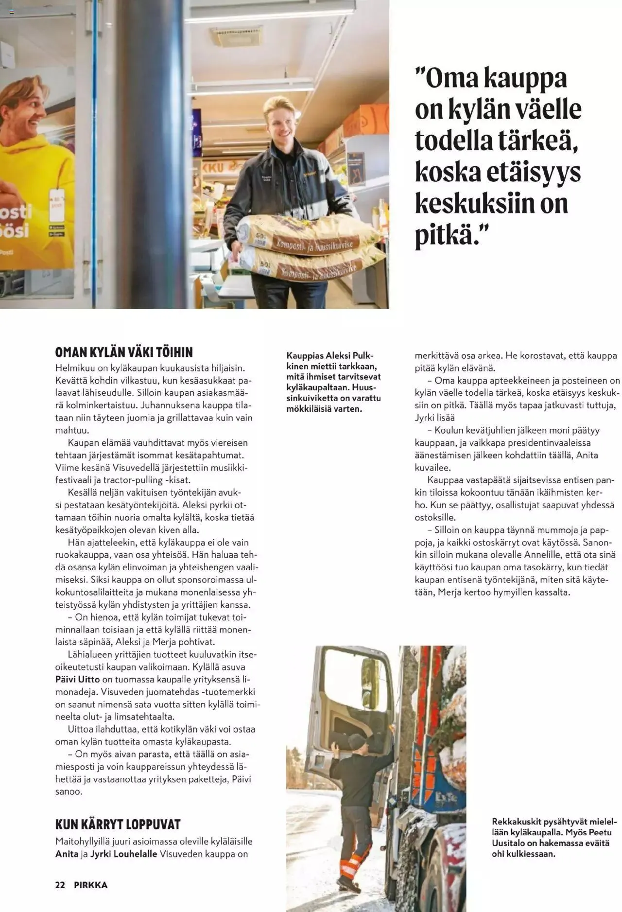 K-Market - Pirkka voimassa alkaen 27. maaliskuuta - 23. huhtikuuta 2024 - Tarjouslehti sivu 22