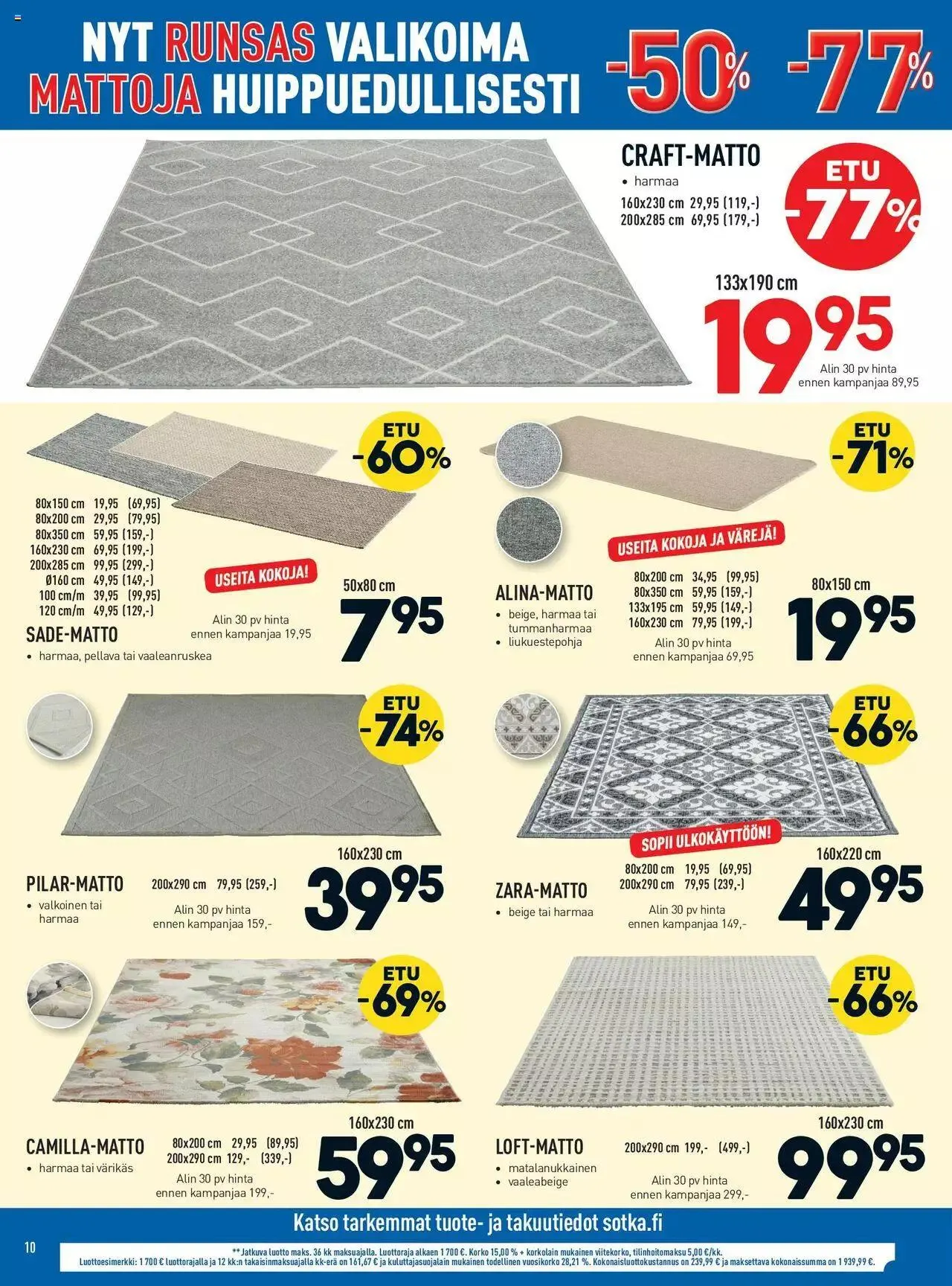 Sotka tarjoukset voimassa alkaen 5. kesäkuuta - 31. joulukuuta 2024 - Tarjouslehti sivu 10