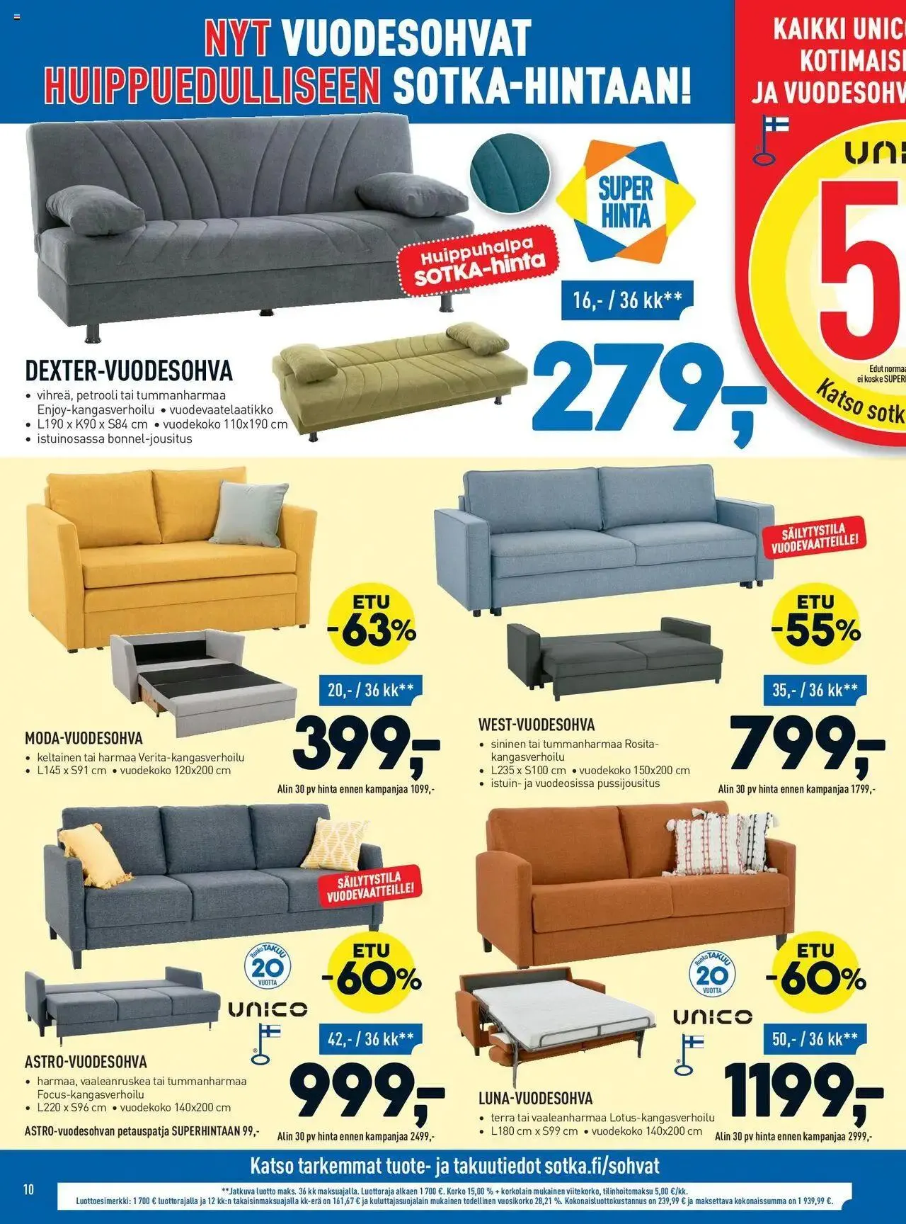 Sotka tarjoukset voimassa alkaen 1. lokakuuta - 31. joulukuuta 2024 - Tarjouslehti sivu 10