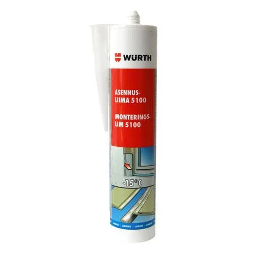 Wurth asennusliima 5100 beige 310ml