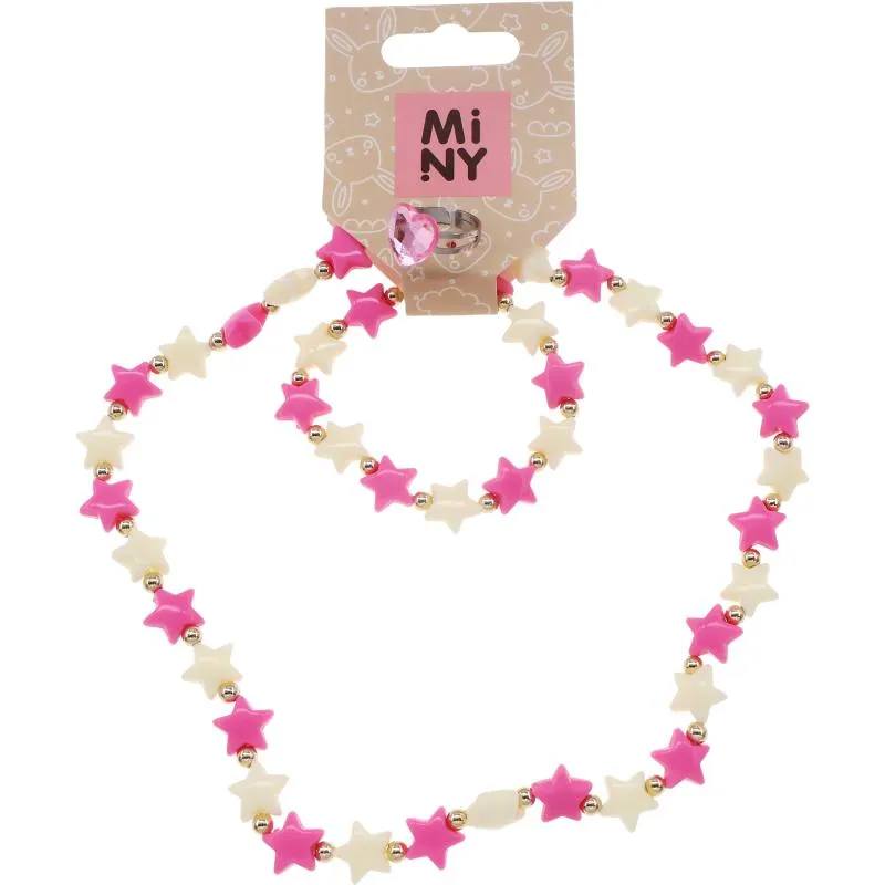 Korusetti Miny sormus, kaula- ja rannekoru