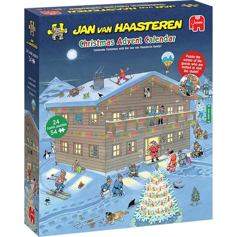 Palapelijoulukalenteri Jumbo Jan Van Haasteren