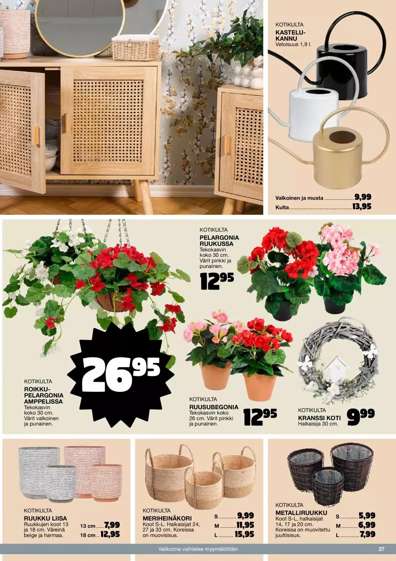 Tokmanni - Kesä 2023 voimassa alkaen 17. huhtikuuta - 31. joulukuuta 2023 - Tarjouslehti sivu 27