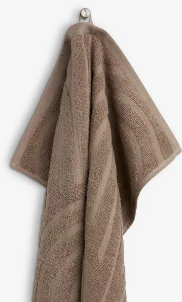 Kylpypyyhe IDALA 65x130 tumma hiekka