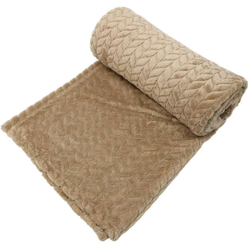 Torkkupeitto Kotikulta 130 x 160 cm Punos beige